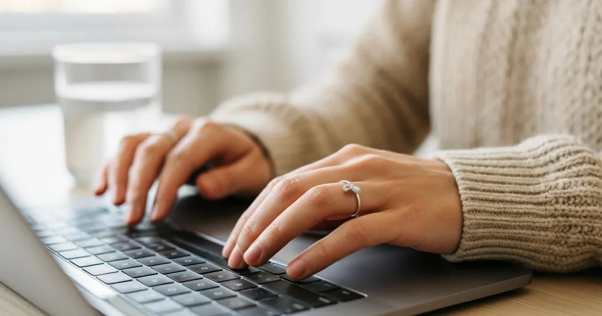 Melbourne small-business owner working with a bookkeeper to review financial records